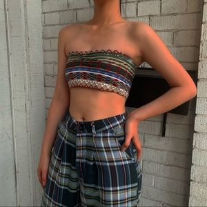 BROCADED TUBE| Fit S/M